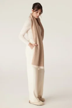 The Bellarine Merino Wrap - Camel