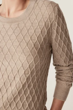 The Hampden Merino Jumper - Pebble
