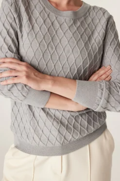 The Hampden Merino Jumper - Grey Marle