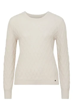 The Hampden Merino Jumper - Antique White