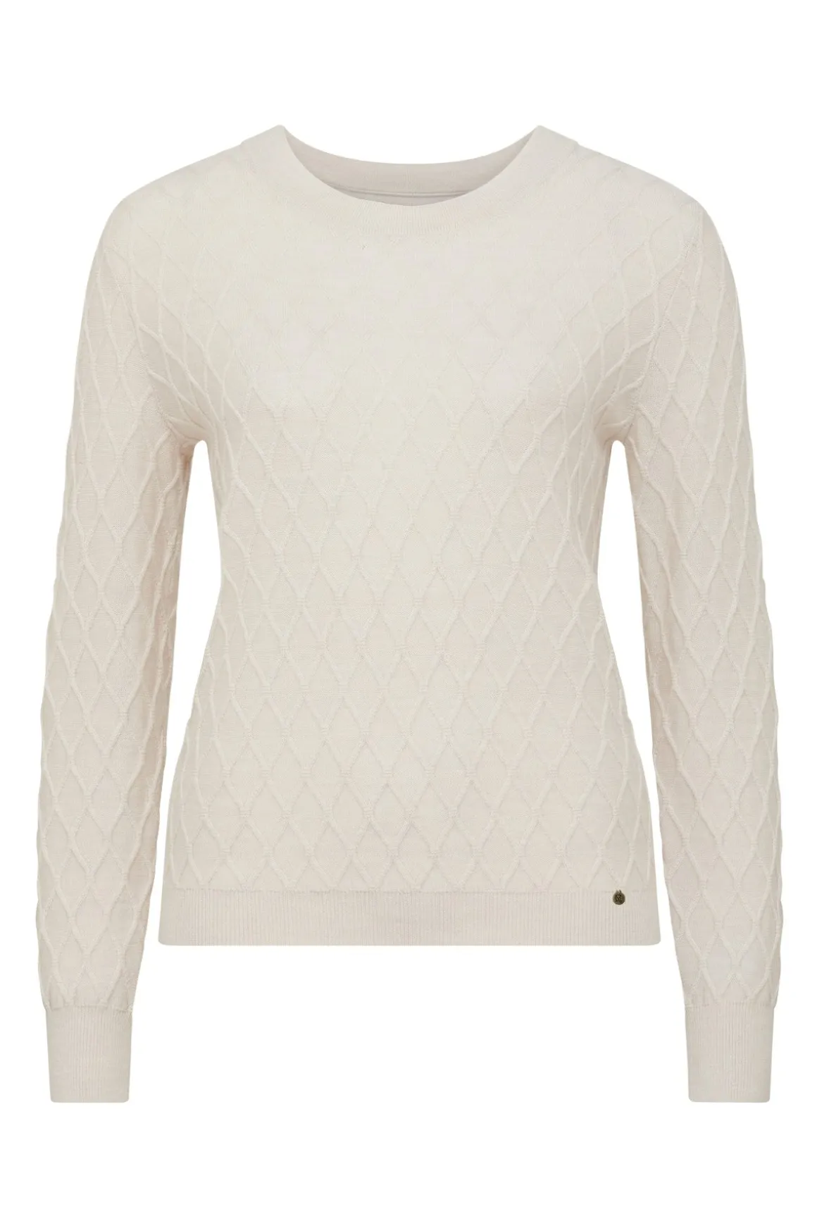 The Hampden Merino Jumper - Antique White