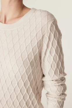 The Hampden Merino Jumper - Antique White