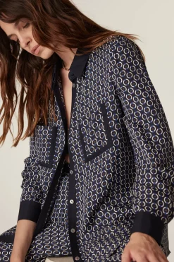 Willa Blouse - Chain Print
