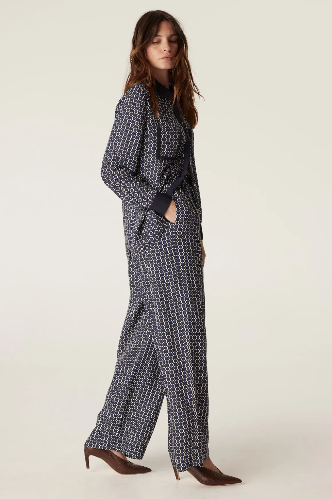 Willa Blouse - Chain Print