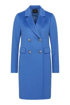 Windsor Wool Coat - Sky Blue