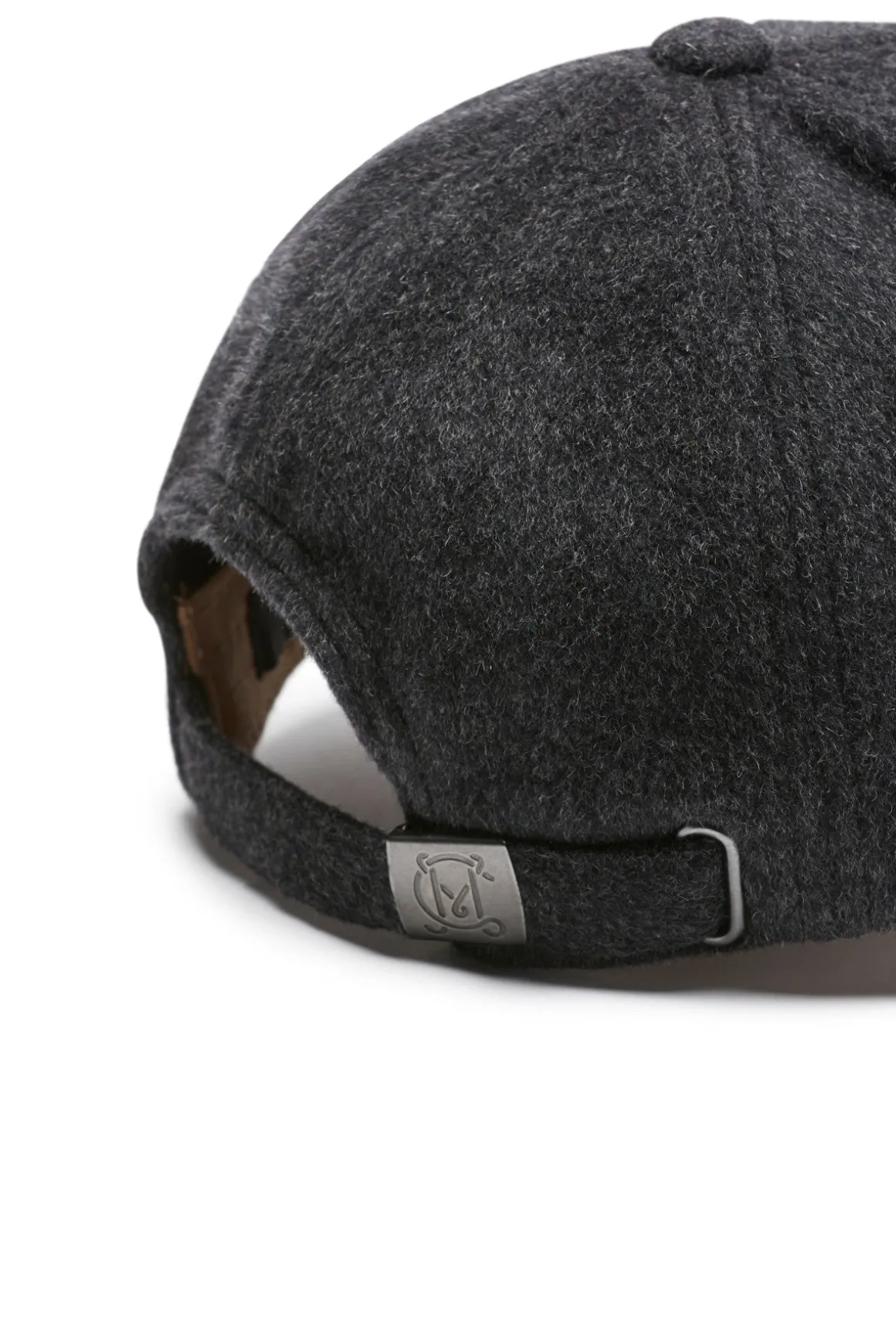 Wool Cashmere Cap - Charcoal