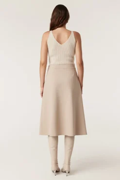Yoko Ponti Skirt - Stone