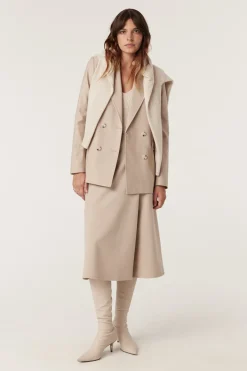 Yoko Ponti Skirt - Stone