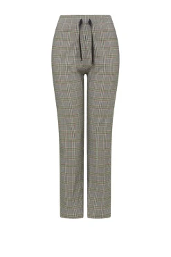 Zoe Check Jogger - Green Check