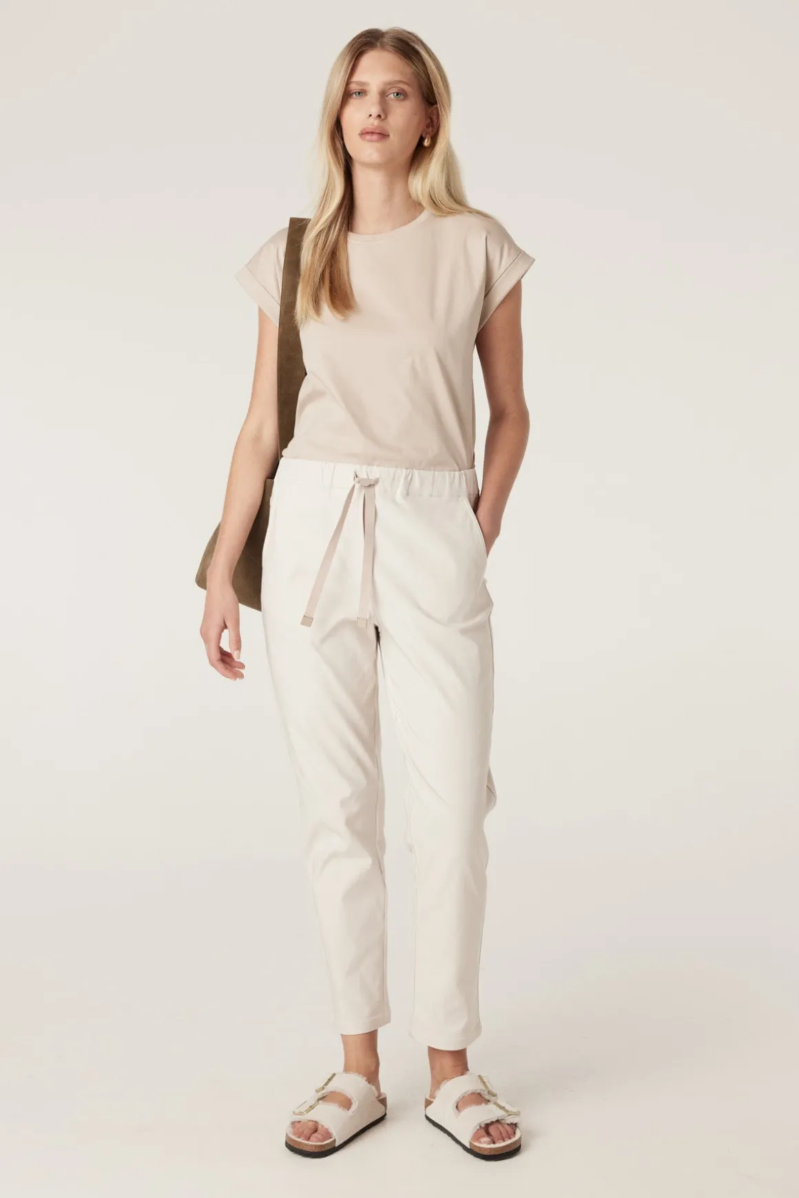 Zoe Jogger - Parchment